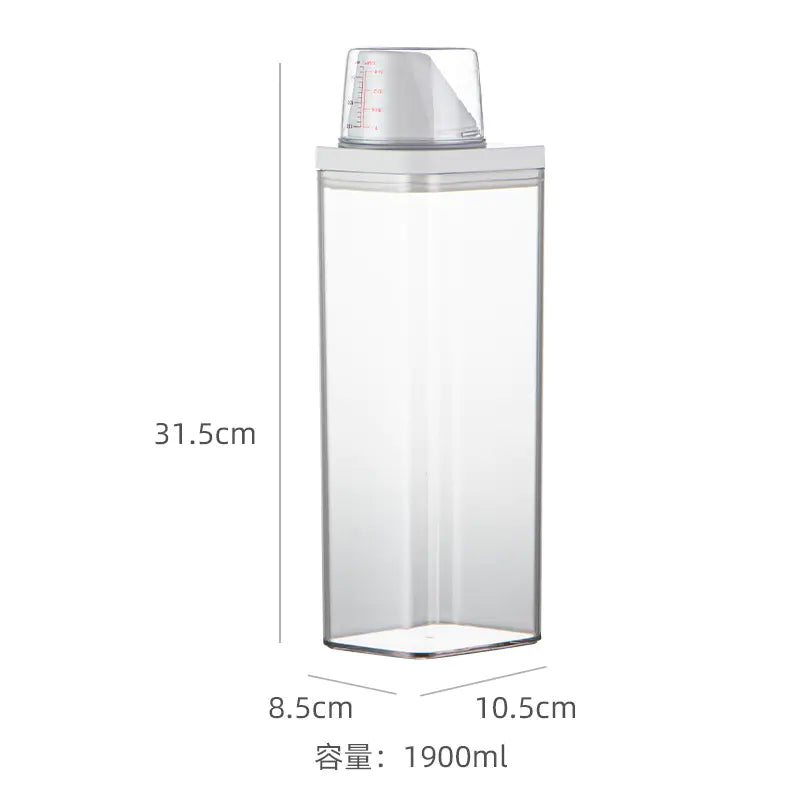 Transparent Detergent Container